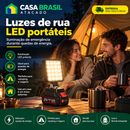 Ventilador Portátil PowerWind 8 – Recarregável com 2 Baterias e Luz LED