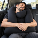 Almofada para Carro Formato H com Cinto de Fixação + Travesseiro