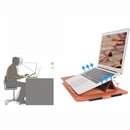 Bolsa Multiuso para Macbook de Couro com Suporte de Mouse