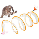 Brinquedo Túnel Interativo Flexível para Gato | FlexPet