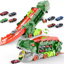 Caminhão Rampa Engole Dinossauro Brinquedo Infantil