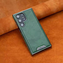 Capa Samsung de Couro Clássico Premium
