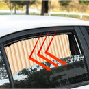 Cortina para Janelas de Carro Laterais Magnéticas com Proteção Solar e Bloqueio UV