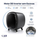 Mini Lava e Seca 3,5L – Compacta, Inteligente e com Secagem Automática
