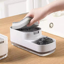 Dispenser Duplo de Detergente com Porta Esponja Integrado