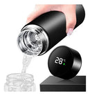 Garrafa Térmica Inteligente Personalizada 500ml com Display de Temperatura