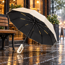 Guarda-Chuva Automático Reforçado Resistente ao Vento com Proteção UV