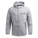 Jaqueta Masculina Outdoor Impermeável e Corta Vento com Capuz