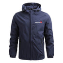 Jaqueta Masculina Outdoor Impermeável e Corta Vento com Capuz