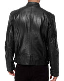 Jaqueta de Couro Casual Masculina - UrbanChic