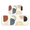 Kit 2 Tapetes Estampados para Cozinha Antiderrapante