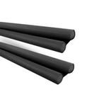 Kit 2 Veda Portas Rolinhos Impermeáveis Ajustáveis 80cm