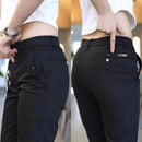 Calça Feminina Social Em Seda Gelo | LuxeFit