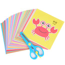 Kit Infantil com 96 Desenhos Animados para Recortar + Tesoura Infantil