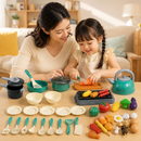 Kit Cozinha Infantil com Panelinhas, Utensílios e Comidinhas | LittleChef