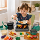 Kit Cozinha Infantil com Panelinhas, Utensílios e Comidinhas | LittleChef