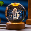 Luminária Bola de Cristal dos Signos LED - AstroGlow