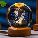 Luminária Bola de Cristal dos Signos LED - AstroGlow