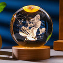 Luminária Bola de Cristal dos Signos LED - AstroGlow