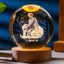 Luminária Bola de Cristal dos Signos LED - AstroGlow
