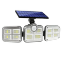 Refletor Led Solar com 3 Cabeças Impermeáveis - SunGlow