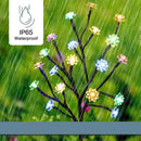 Luminária Solar de Flores para Jardim Impermeável - BloomGlow