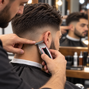 Máquina de Acabamento Profissional Sem Fio para Barba e Cabelo