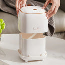 Mini Lixeira Decorativa com Tampa Press