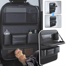 Organizador de Encosto para Carro em Couro com Bolsos Multifuncionais | AutoPocket
