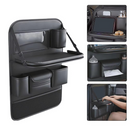 Organizador de Encosto para Carro em Couro com Bolsos Multifuncionais | AutoPocket