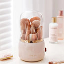 Organizador de Pincel de Maquiagem Giratório com Tampa | BeautySpin