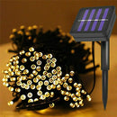 Pisca Pisca LED Solar para Jardim e Área Externa