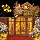 Pisca Pisca LED Solar para Jardim e Área Externa