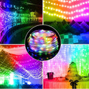 Pisca Pisca Natal Led Impermeavel com Controle Remoto - Aplicativo Android e iOS