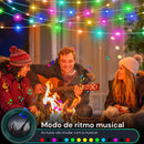 Pisca Pisca Natal Led Impermeavel com Controle Remoto - Aplicativo Android e iOS