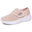 Tênis Slip On Feminino em Malha Respirável com Velcro