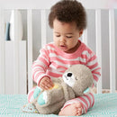 Urso Lontrinha de Pelúcia Musical que Respira com Led - LuminBear