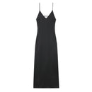 Vestido Feminino Elegante de Verão com Decote V
