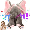 Elefante Musical Interativo para Bebês que Canta e Balança as Orelhas